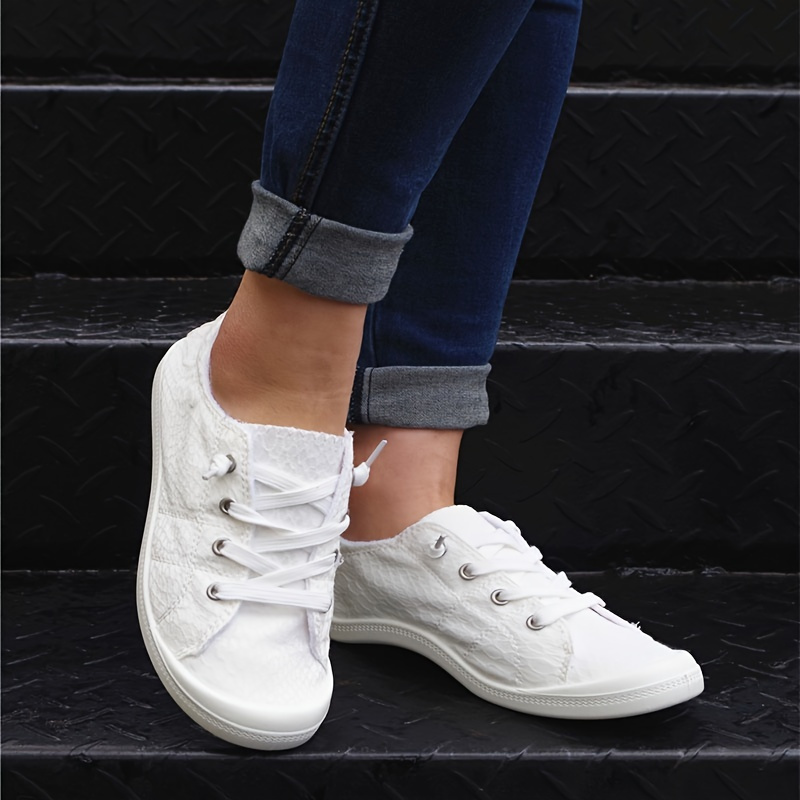 embossed flat sneakers lightweight women s snakeskin casual details 1