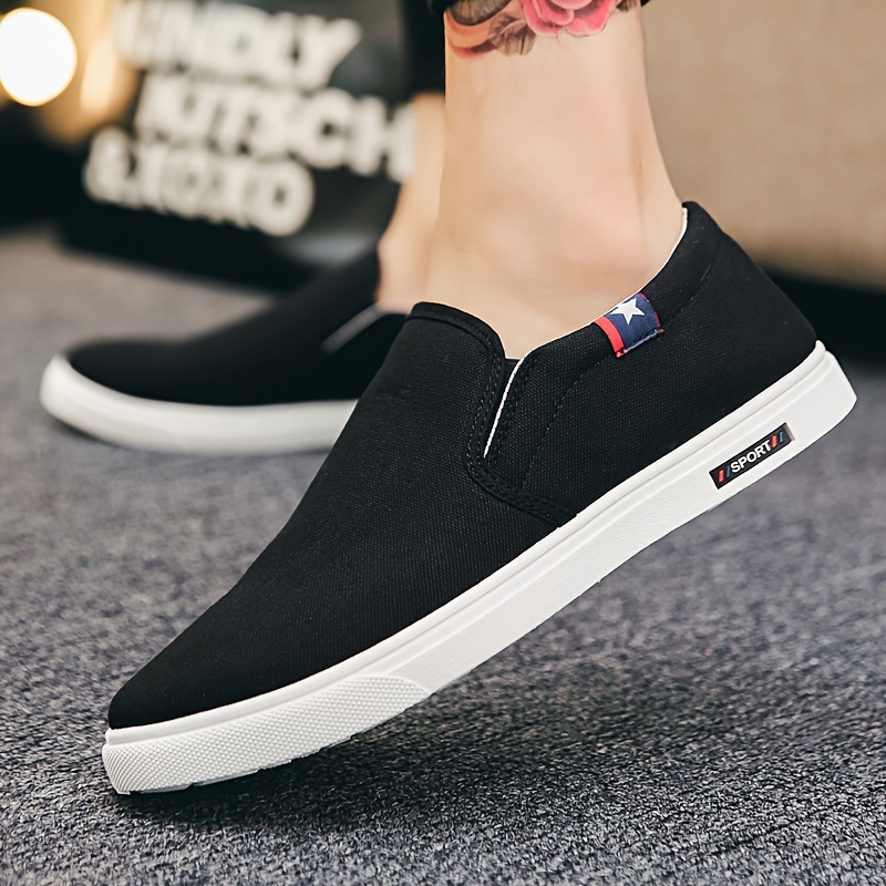 men s casual loafers breathable lightweight anti skid slip details 0